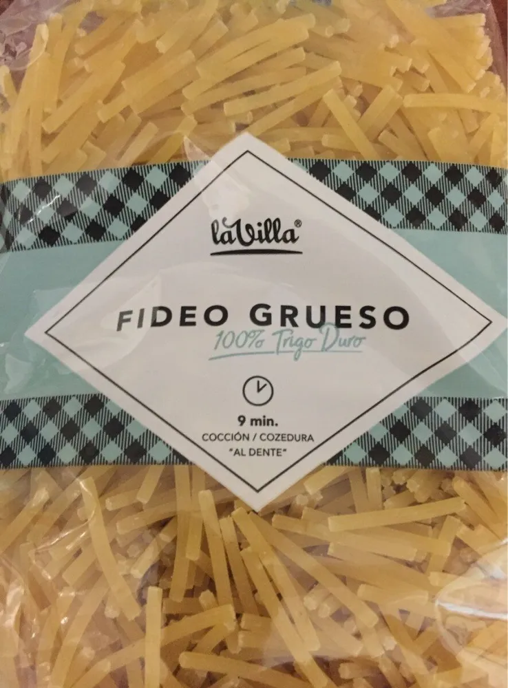 Fideo grueso