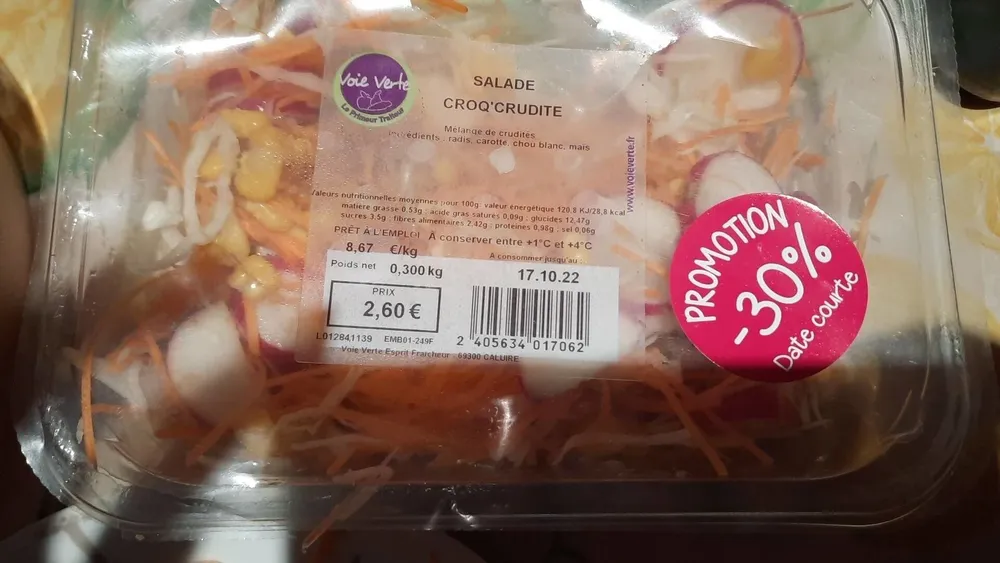 Salade Croq'crudité