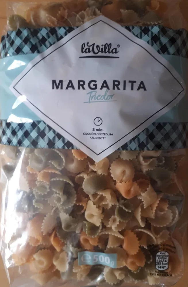 Pasta tricolor