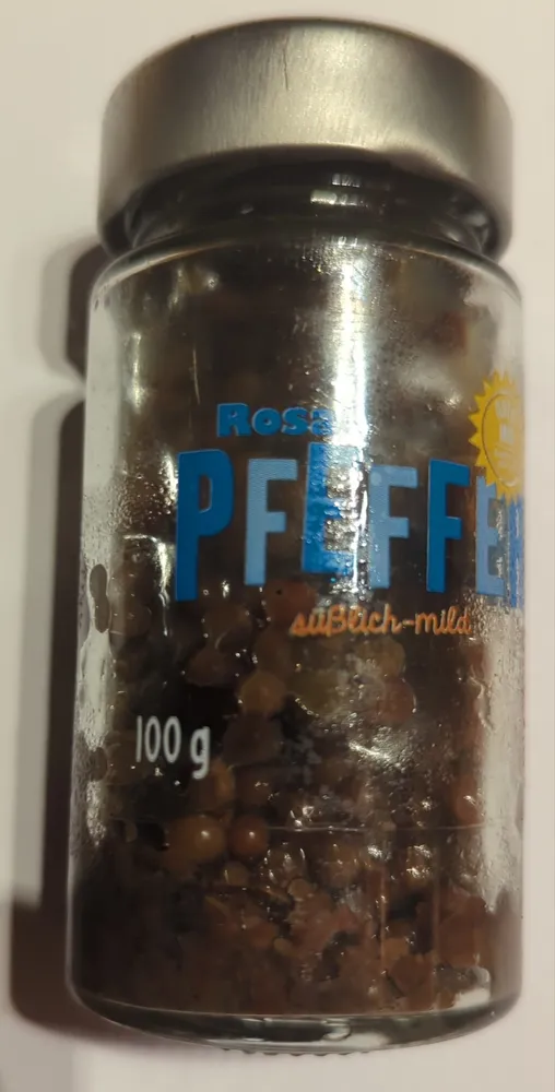 Rosa Pfeffer süßlich-mild