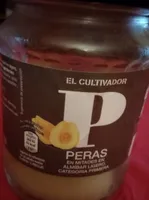 Peras en almibar