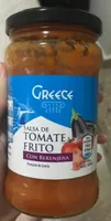 Salsa de tomate frito con queso feta