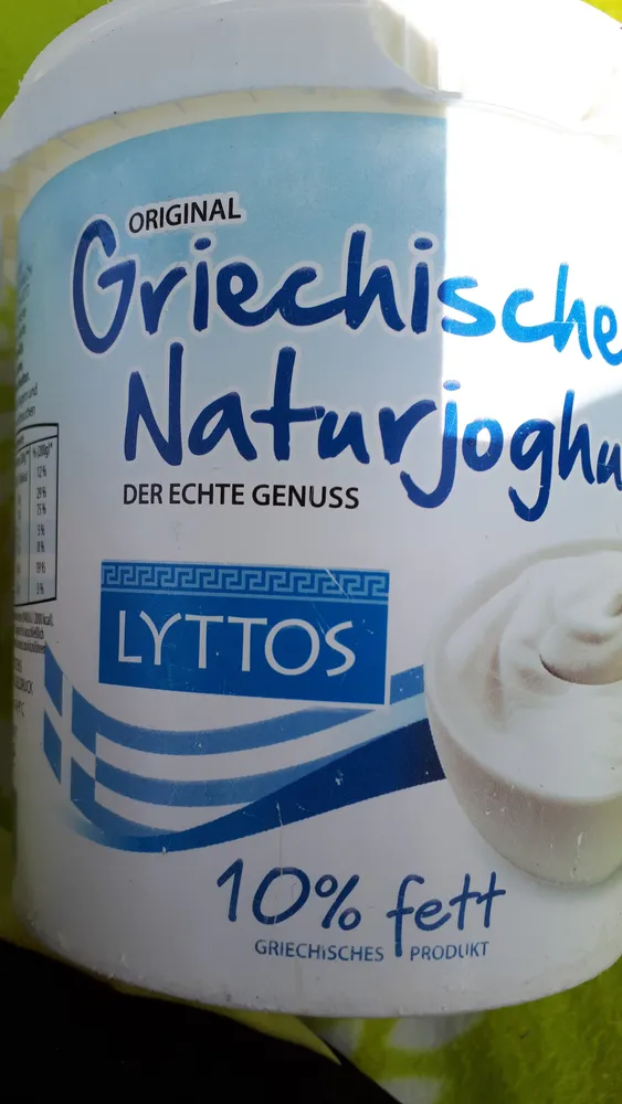 griechisches Naturjoghurt