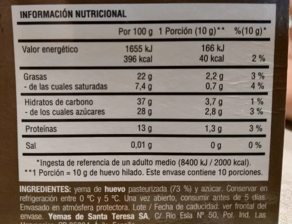 Huevo Hilado