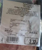 Globus Bierschinken
