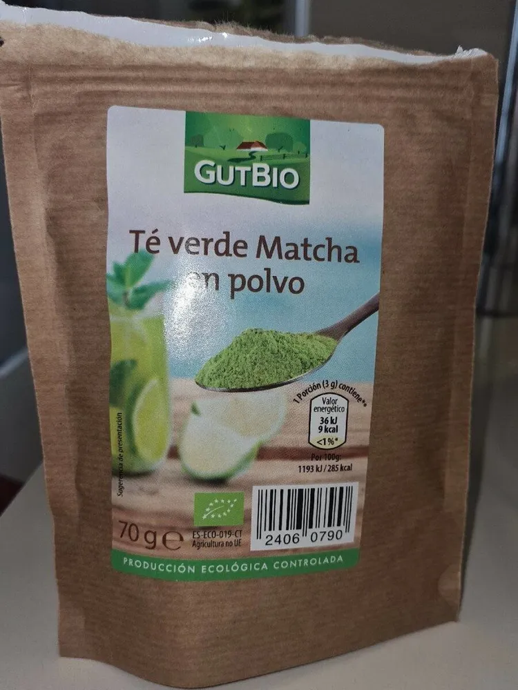 Té verde matcha en polvo