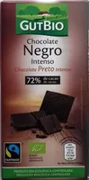 Chocolate negro intenso 72% de cacao