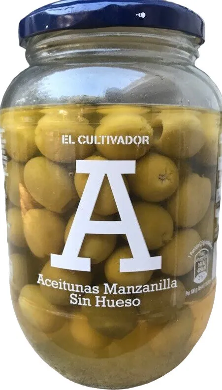 Aceitunas manzanilla sin hueso