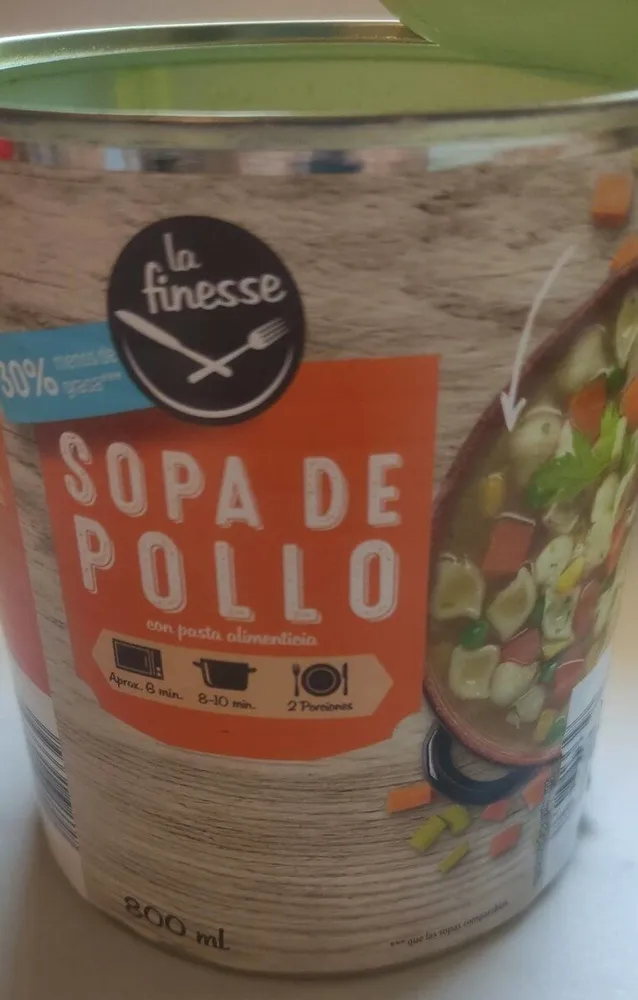 Sopa de pollo