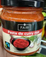 Pasta curry roja