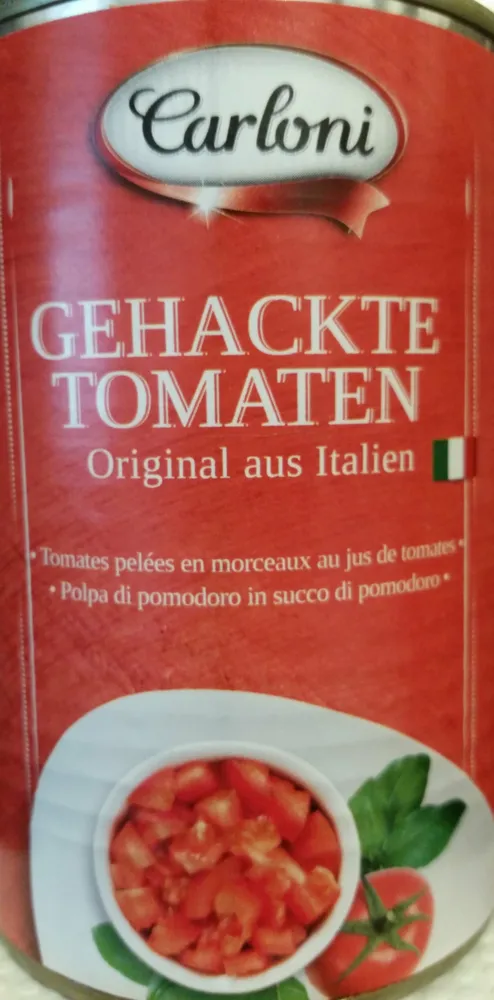 Gehackte Tomaten
