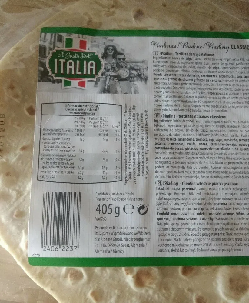 Piadonas classic