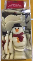 Muñecos de nieve de chocolate