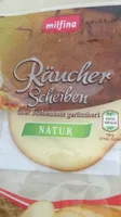 Räucher Scheiben über Buchenholz geräuchert Natur