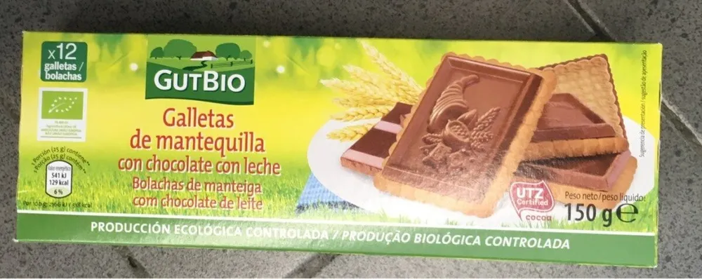 Galletas de mantequilla GutBio