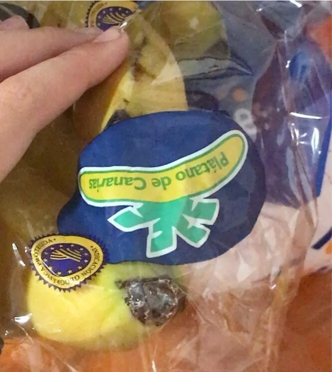 Platanos de canarias