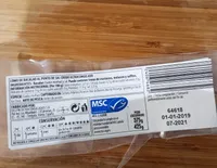 Lomo de bacalao al punto de sal crudo ultracongelado