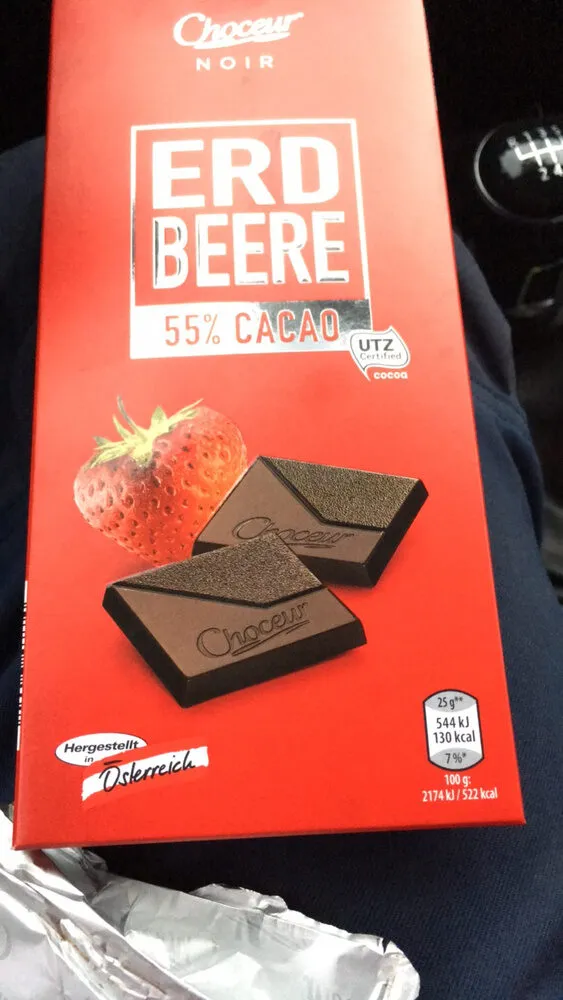 Noir Erdbeere 55% cacao
