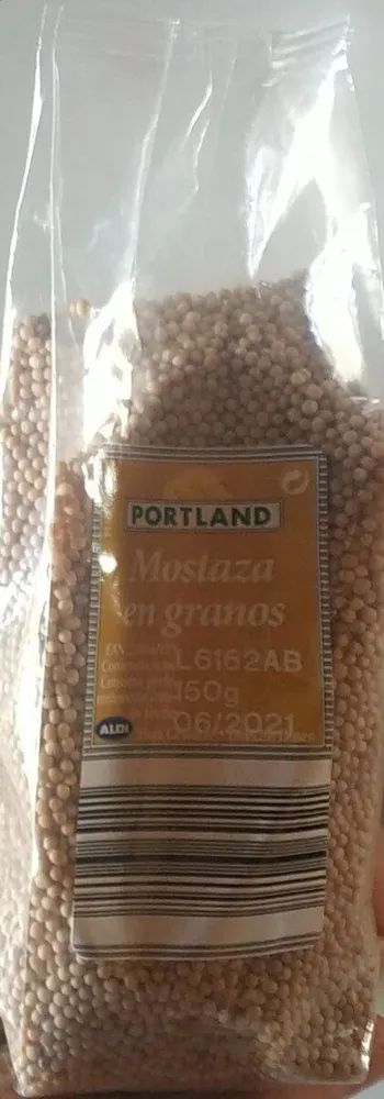 Mostaza en granos