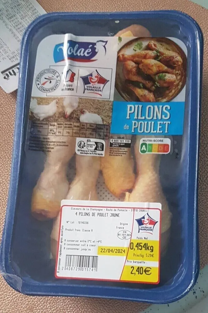 Pilons de poulet