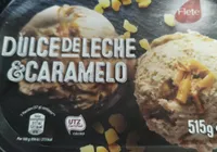 Helado Dulce de leche con caramelo  Aldi