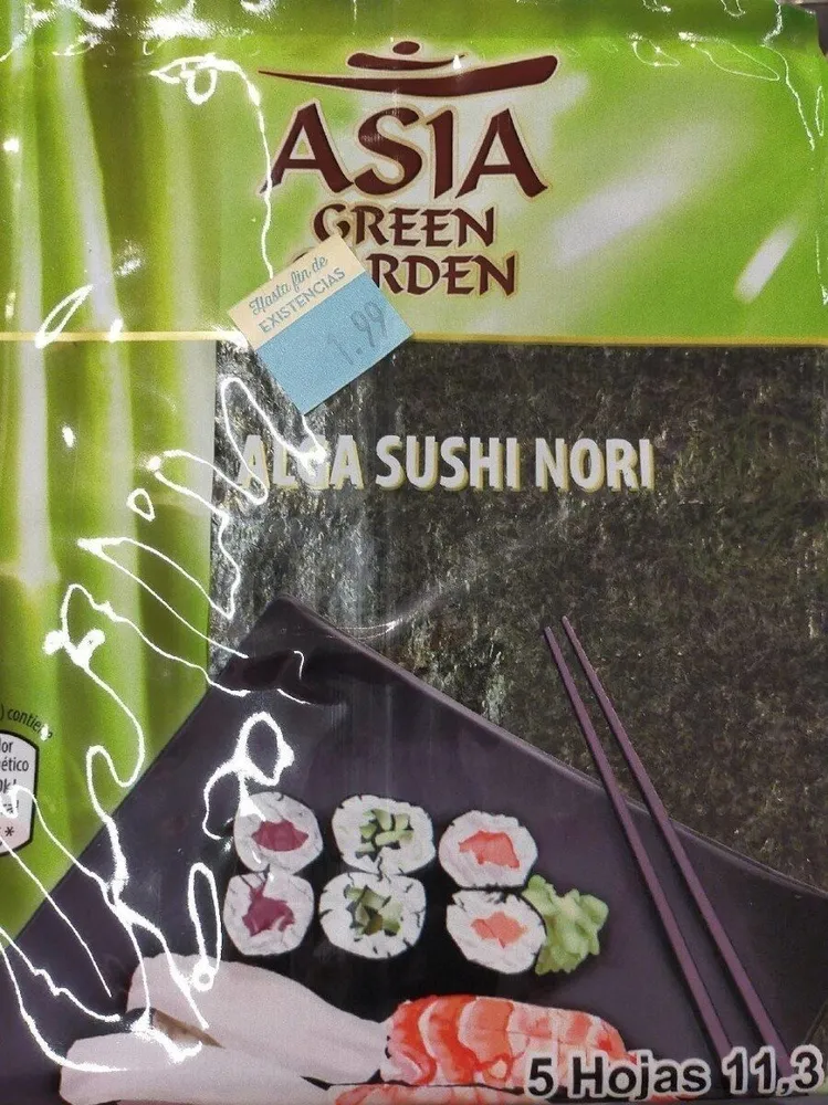 Alga sushi nori