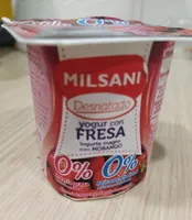 Yogur con fresa