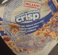 Crunchy muesli crisp/ Crisp choco pearls
