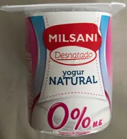 Yogur natural 0%