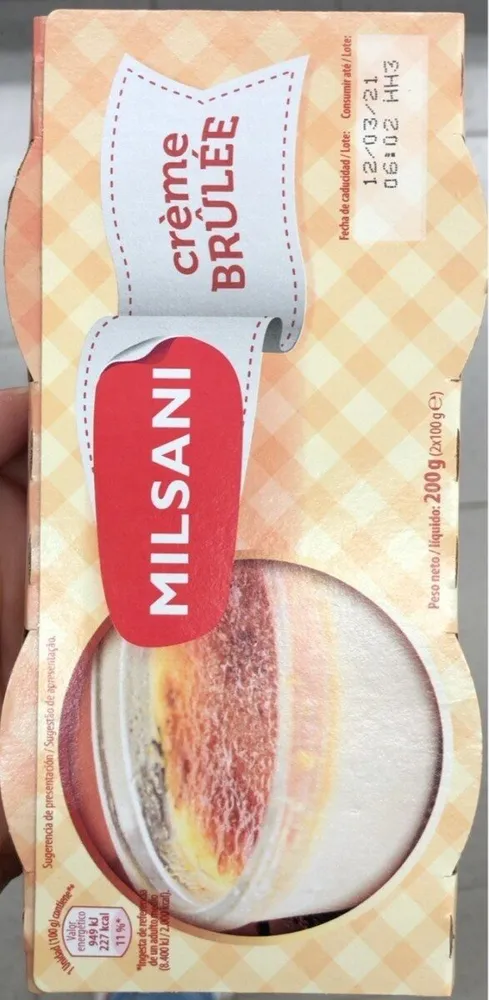 Creme brulee