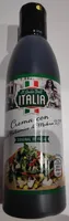 Crema con aceite balsámico de Módena
