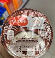Natillas sabor a chocolate con nata