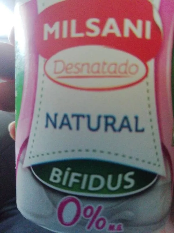 Yogurt desnatado natural