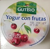 Yogurt con frutas Cereza