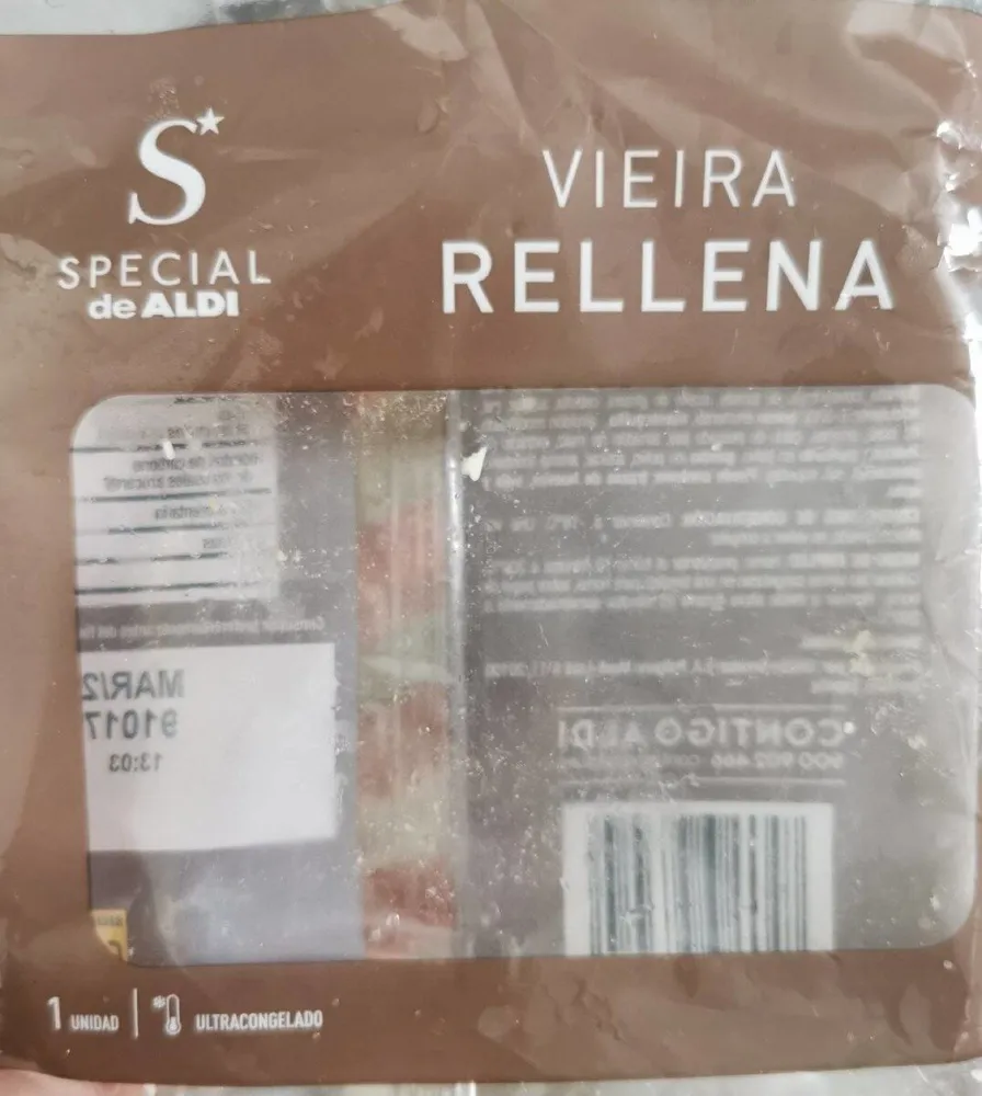 Vieira rellena