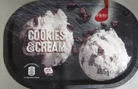 Helado cookies and cream