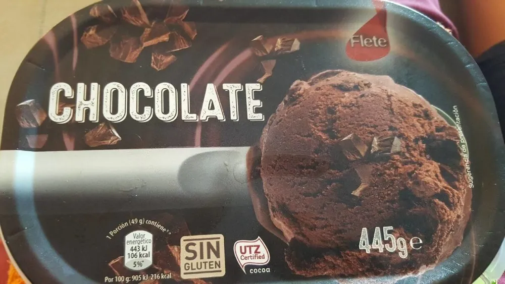 Tarrina chocolate ALDI