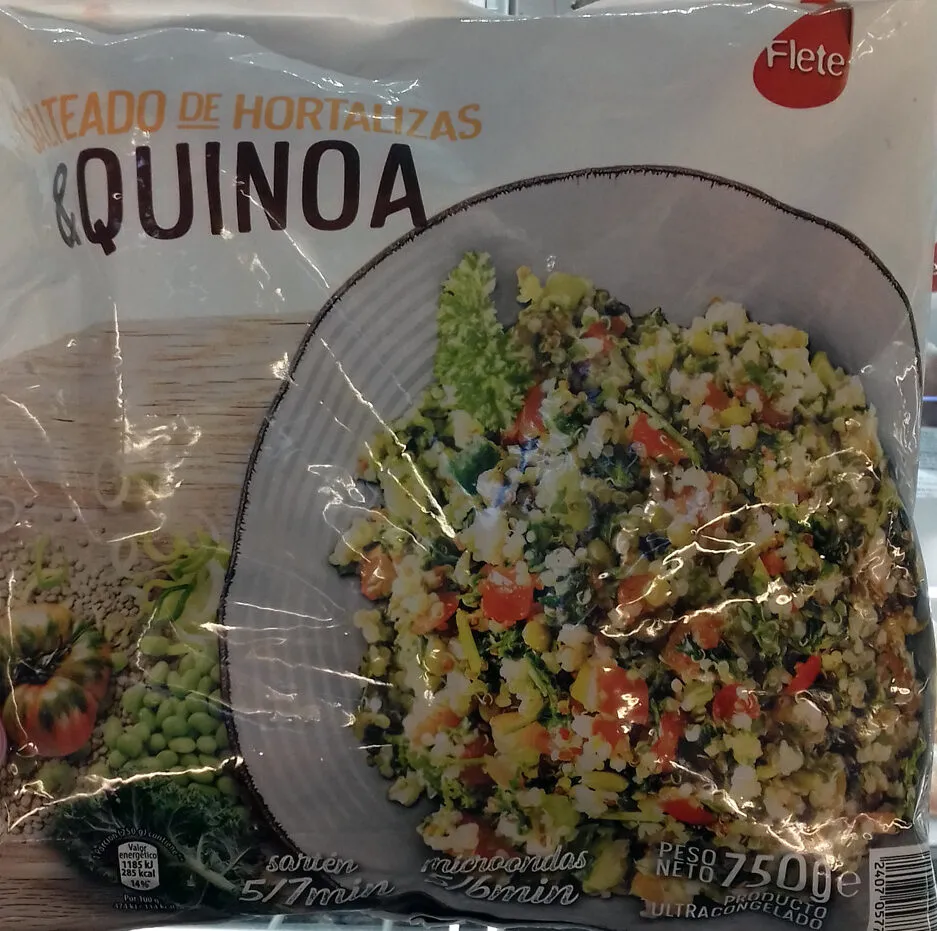 Salteado de hortalizas & quinoa