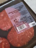 Haches de boeuf 5%mg au sel de guerrande