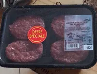 Hachés de bœuf 5% au sel de Guérande