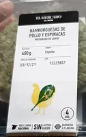 Hamburguesa Pollo Espinaca