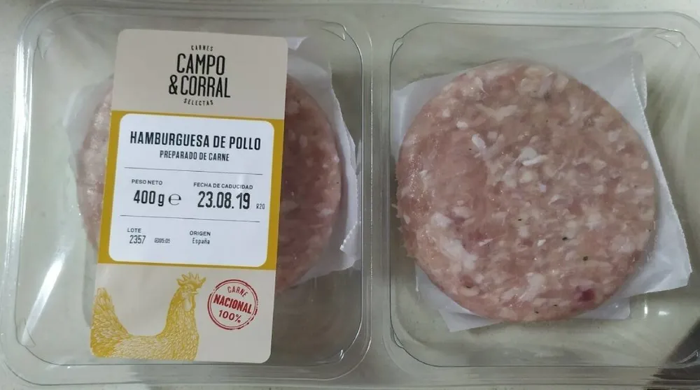 Hamburguesa de pollo