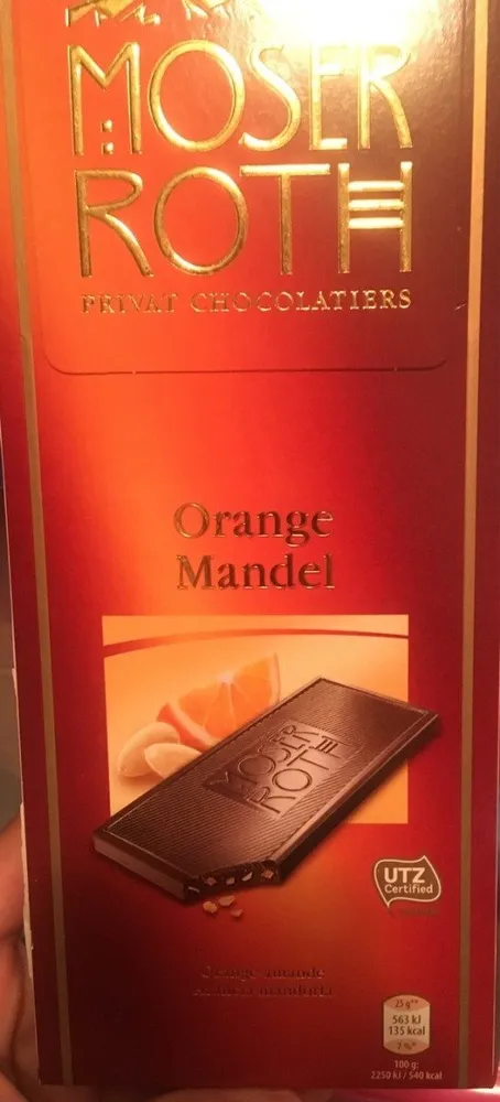 Chocolat à l'orange
