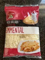 Queso rallado emmental