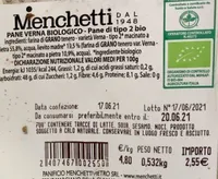 Pane verna biologico