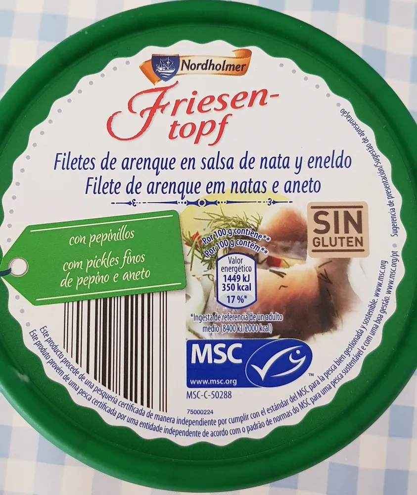 Filetes de arenque