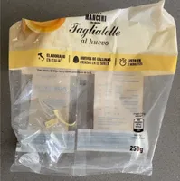 Tagliatelle al huevo