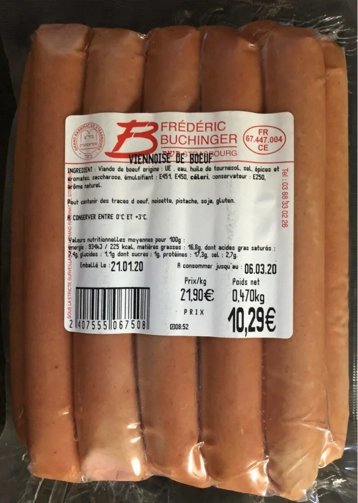 Viennoise de boeuf