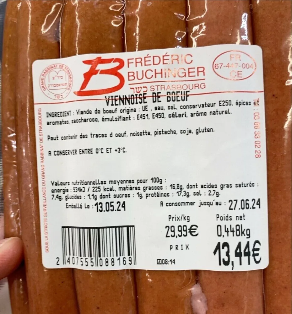 Viennoise de boeuf