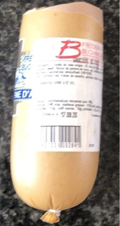 Saucisse de foie